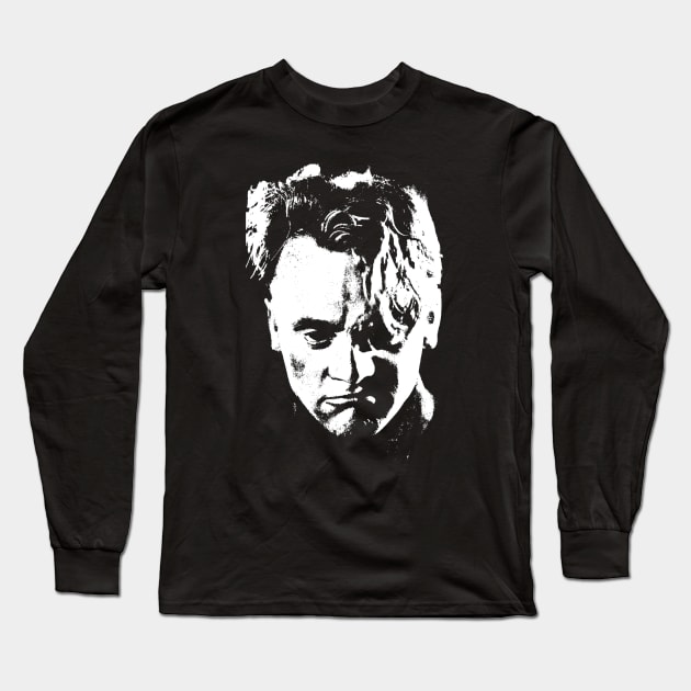 James Cagney Is Angry Long Sleeve T-Shirt by Wristle